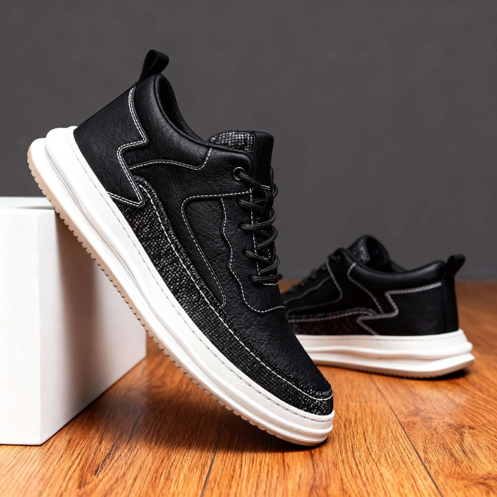 Travis Page Leather Sneakers