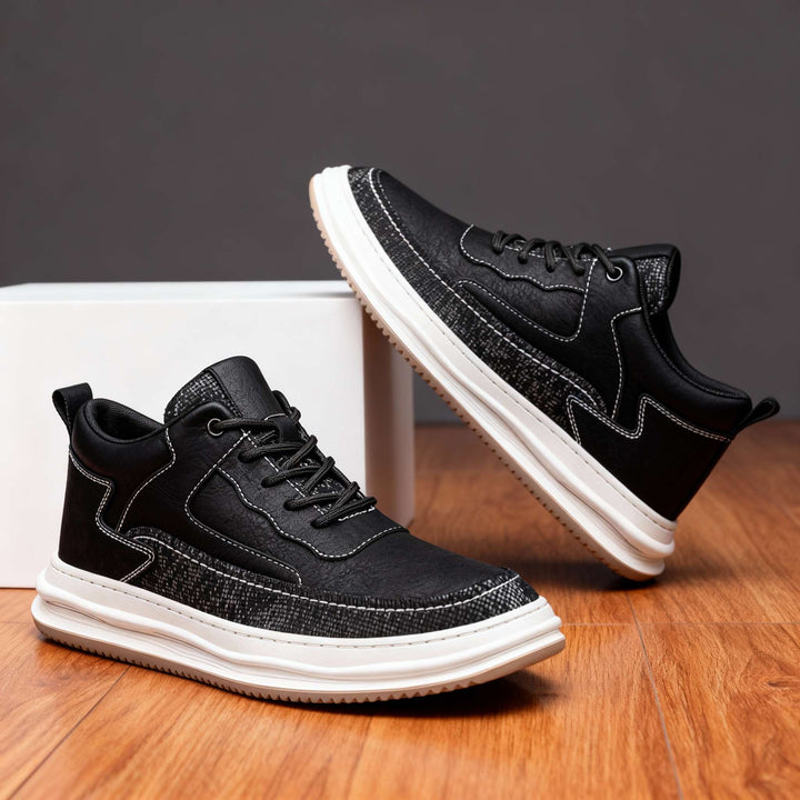 Travis Page Leather Sneakers