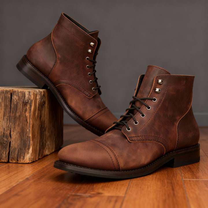 Mustang '05 Cap-Toe Boots