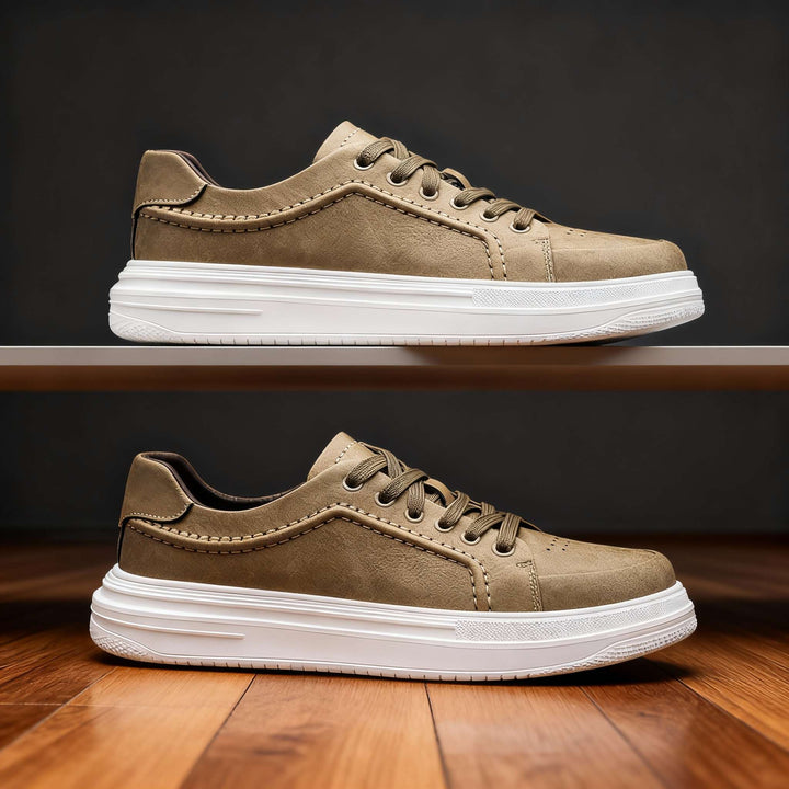 Roger Hicks Leather Sneakers