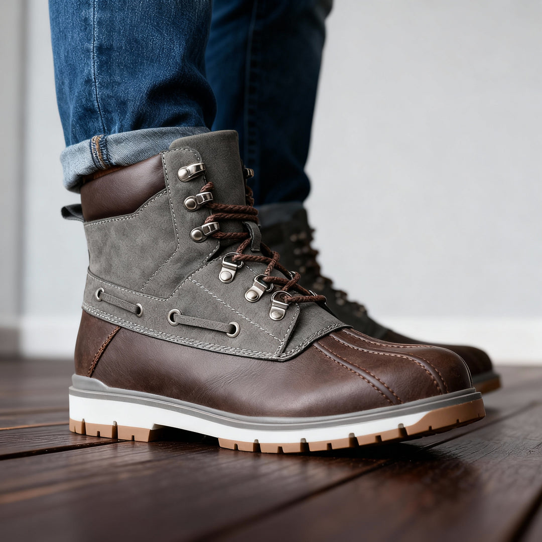 Ridgeback Leather Martin Boots