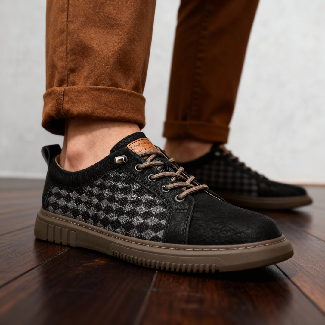 Richmond Grid Sneakers