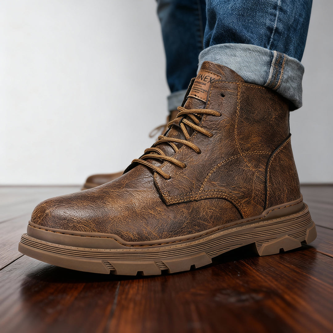 Apache Leather Chukka Boots