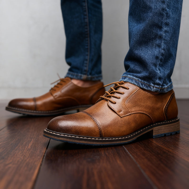 Geoffrey Scott Cap-Toe Derbies