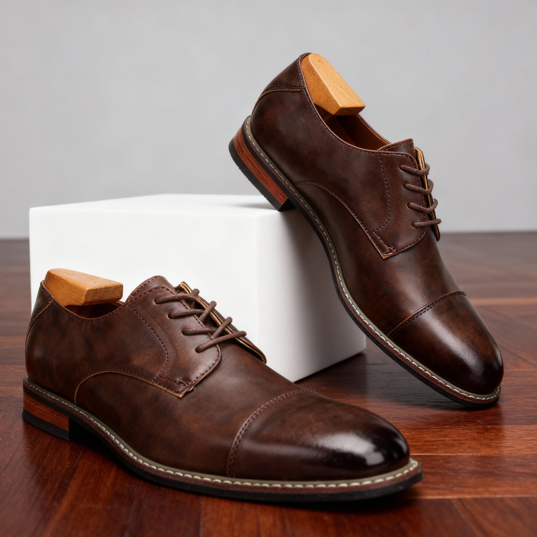 Marcus Westcott Cap-Toe Oxfords