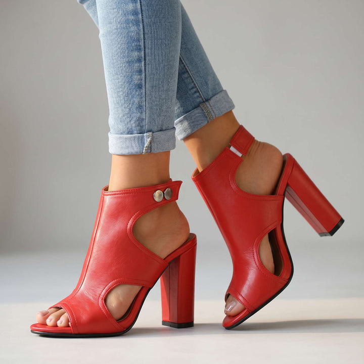 Scarlett Open Toe Heels