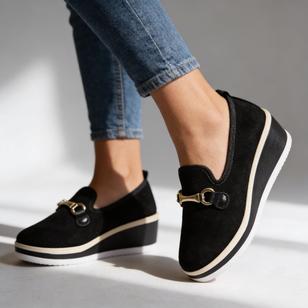 Alicia Orthopedic Platform Loafers