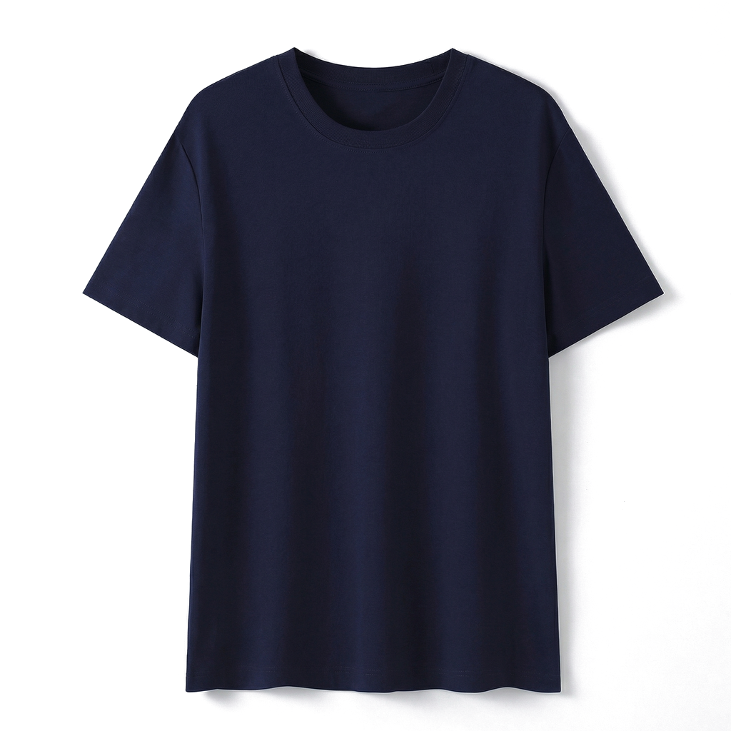 Gabriel Cotton T-Shirt  - Color:Deep Sea Blue;Size:S