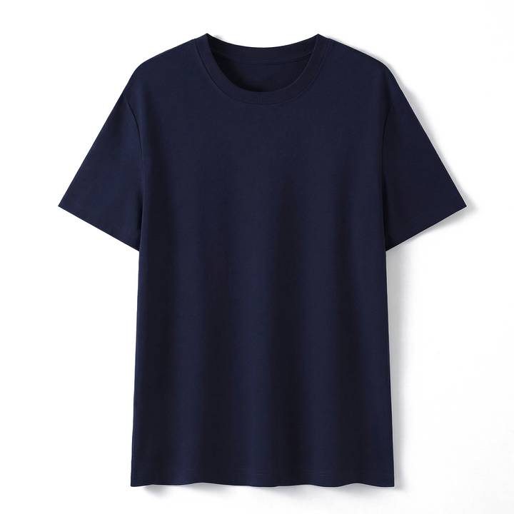 Gabriel Cotton T-Shirt  - Color:Deep Sea Blue;Size:S