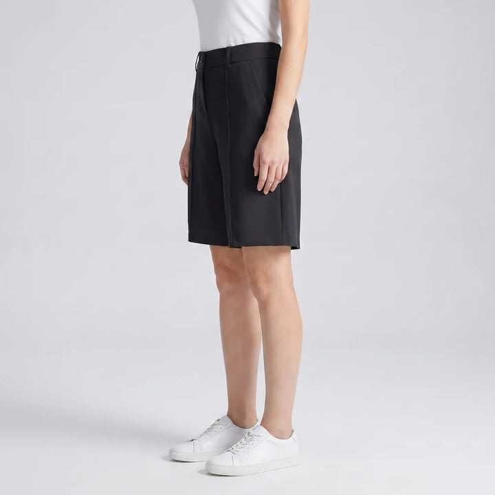 Women's Black Gabriela High Waist Tailored Shorts