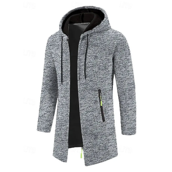 Hooded Longline Coat Gray.jpg