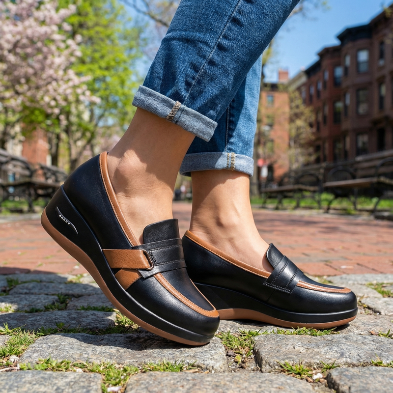 Elena Miller Wedge Loafers