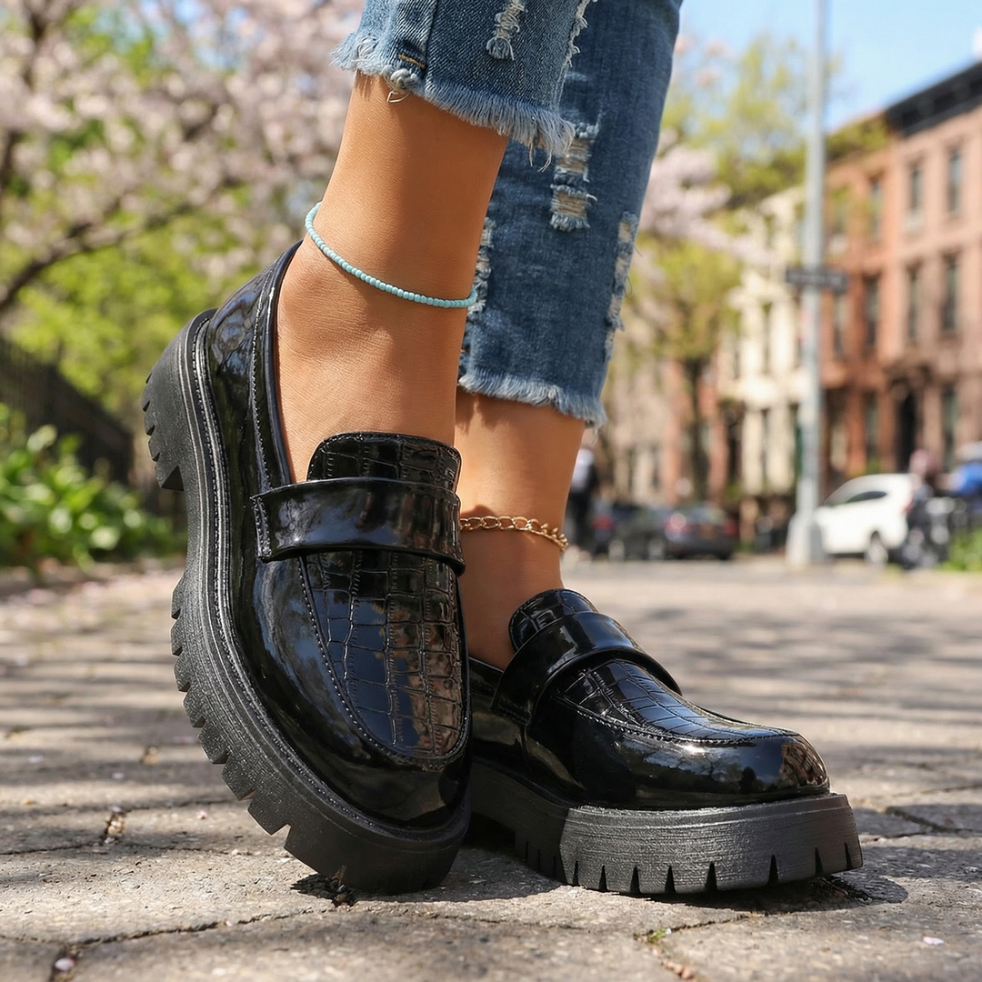 Avery Platform Loafers