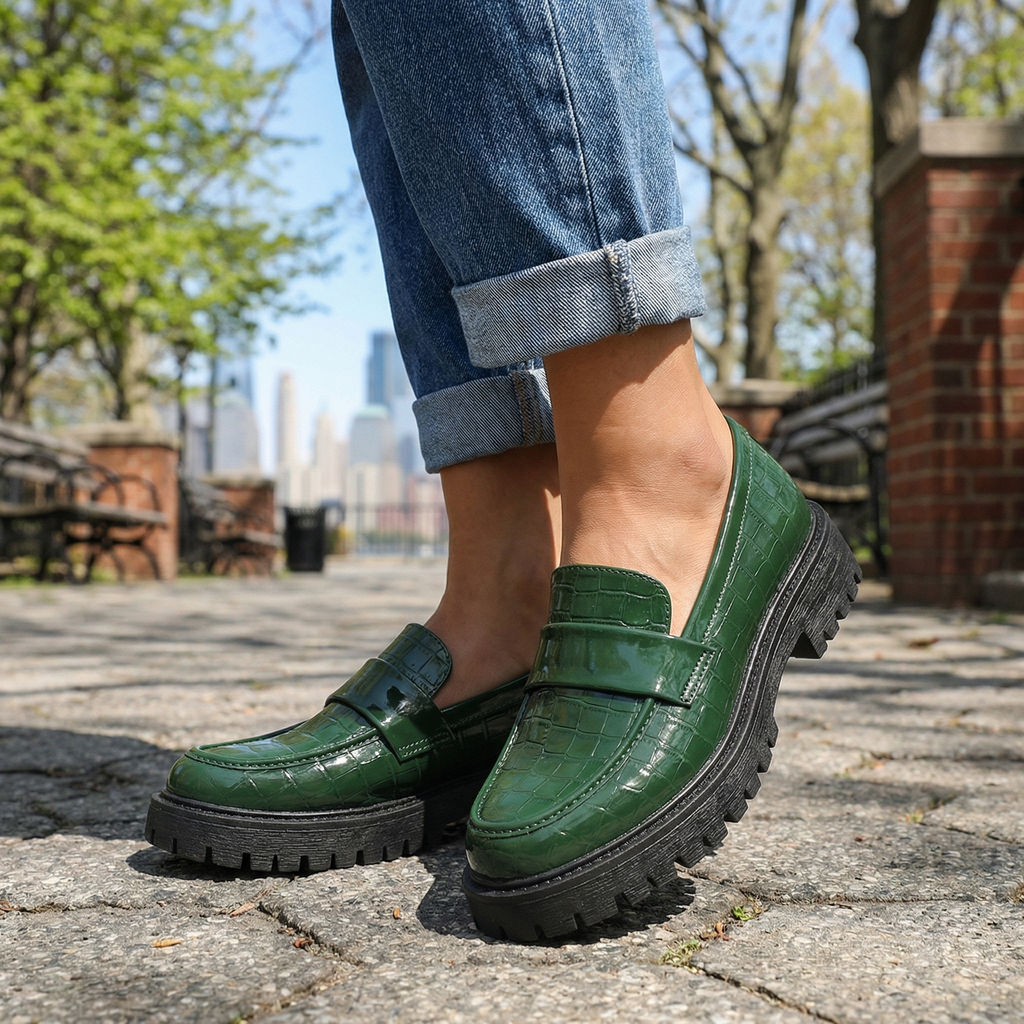 Avery Platform Loafers