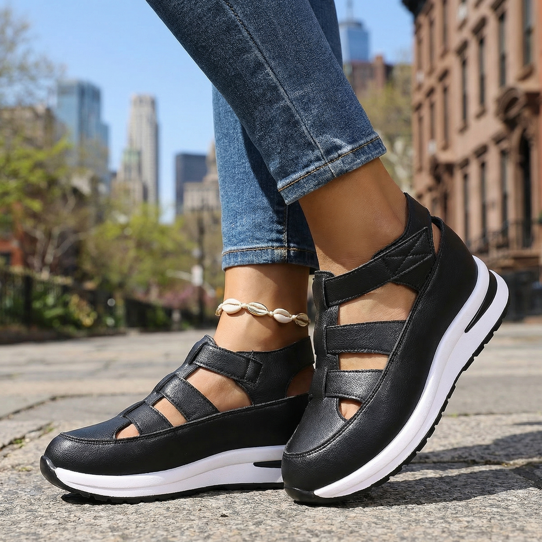 Sienna Miller Wedge Sandals