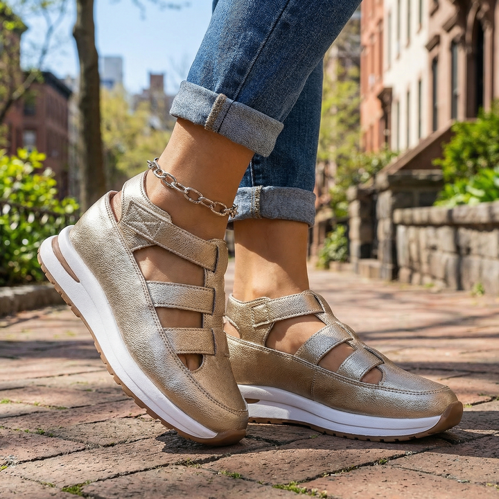 Sienna Miller Wedge Sandals