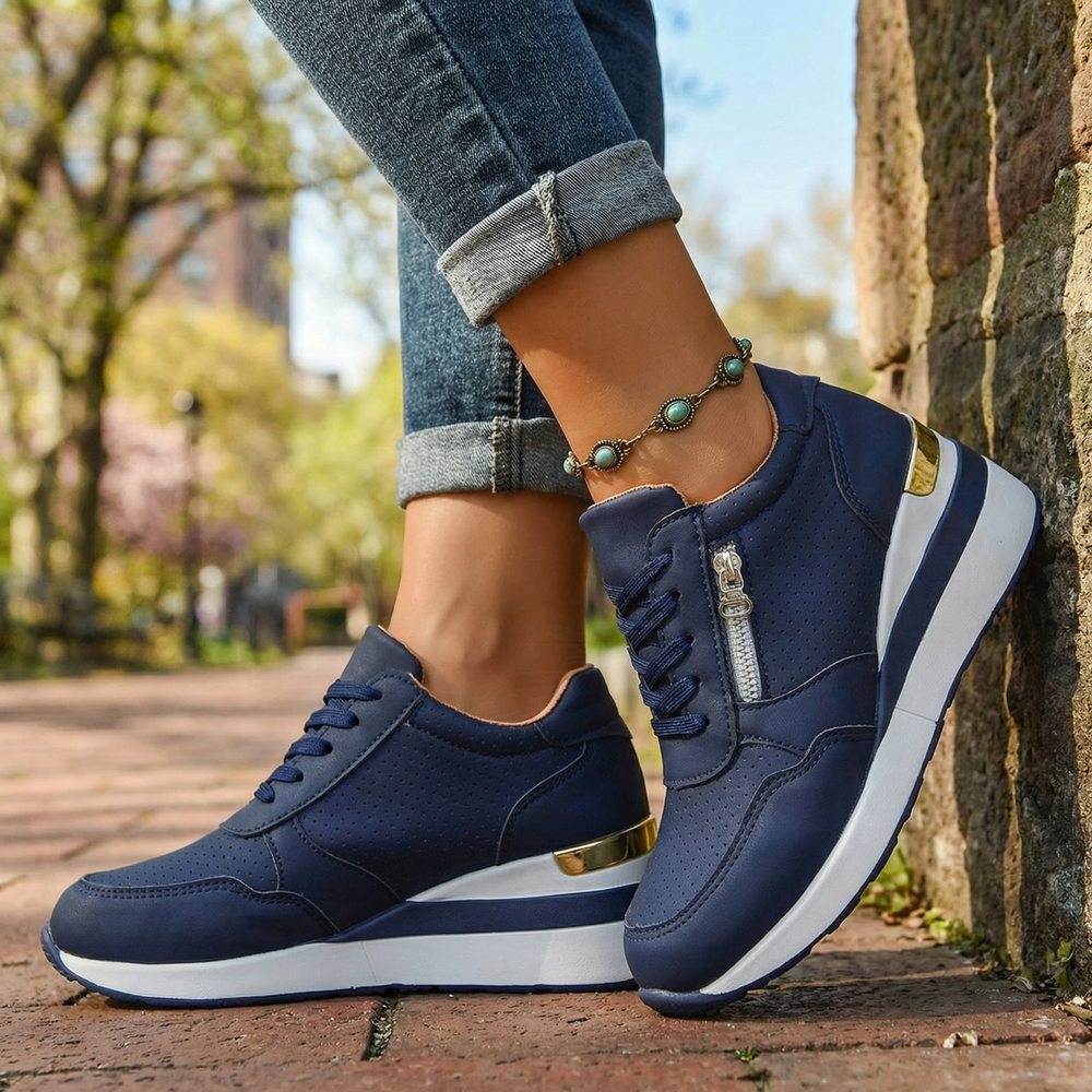 Aria Vance Wedge Sneakers