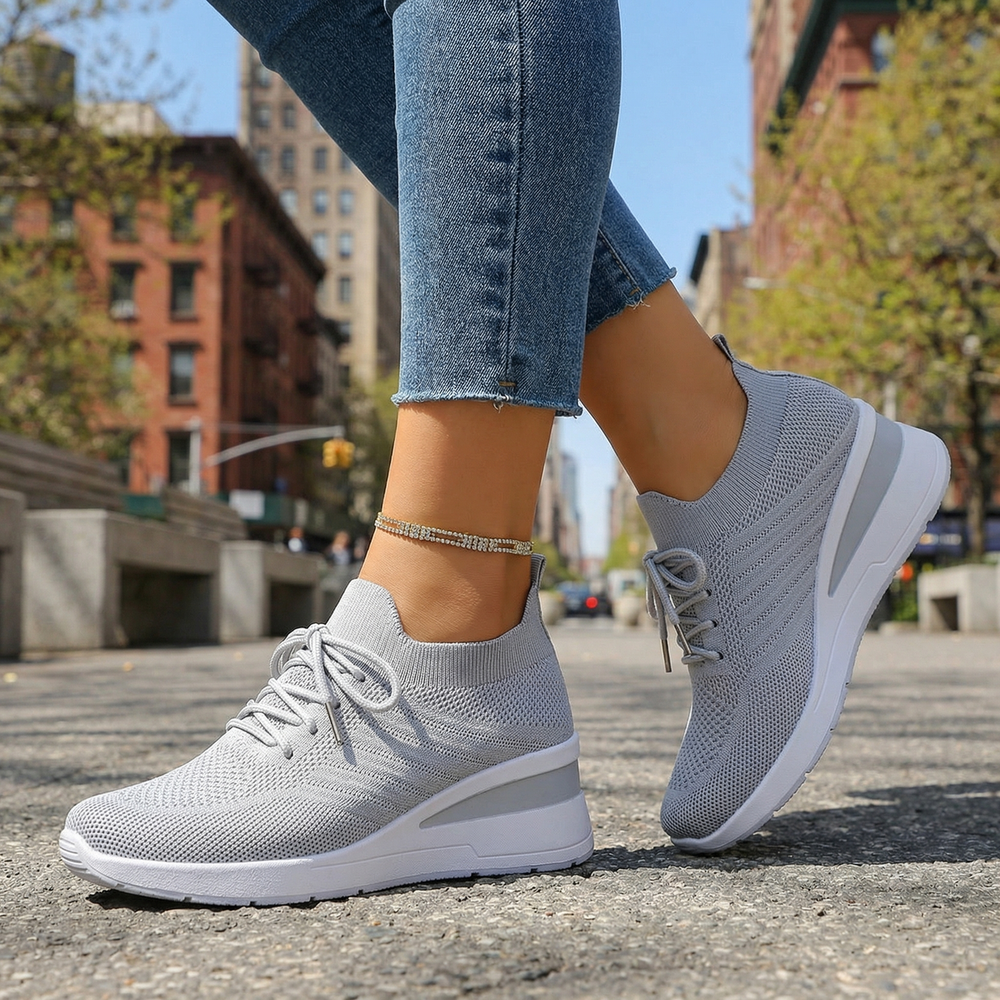 Aria Vance Knit Sneakers