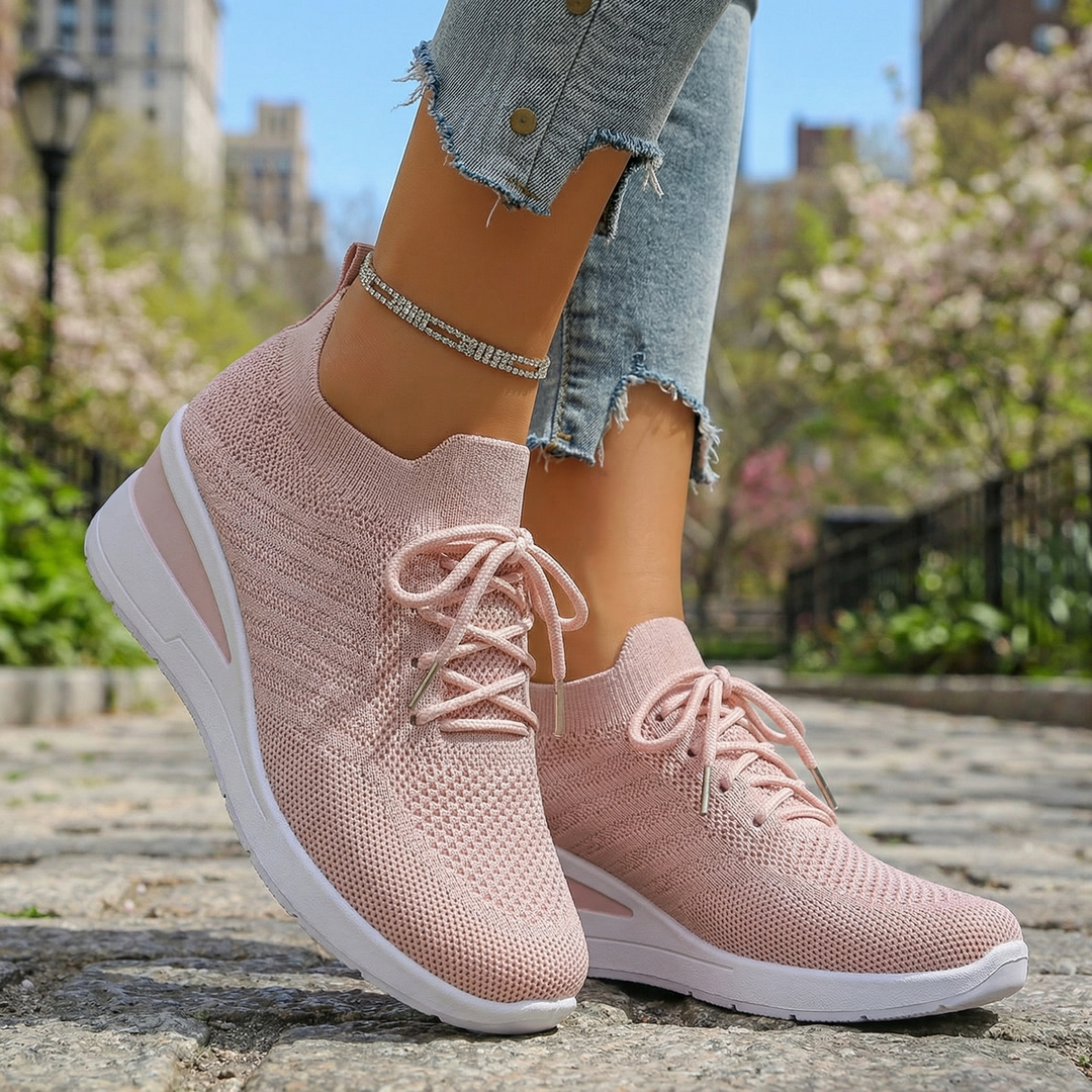 Aria Vance Knit Sneakers