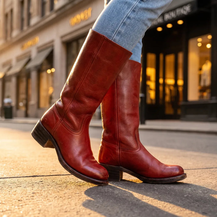 Men's Red Townsend Tall Cowboy Boots