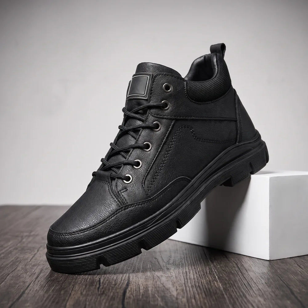 Women's Black Giselle  Work Boots
