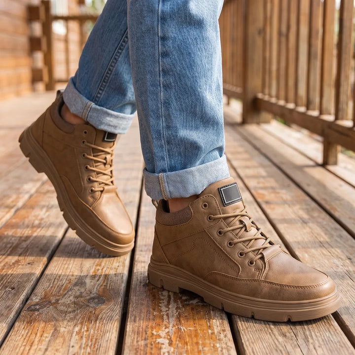 Women's Brown Giselle  Work Boots