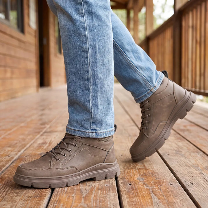 Women's Gray Giselle  Work Boots