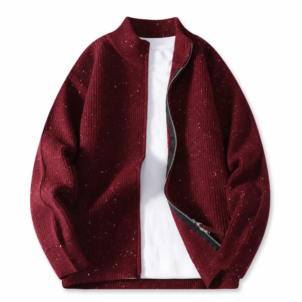 Gibson | Men's Fall Full Zip Hoodie - Color:Red;Size:S