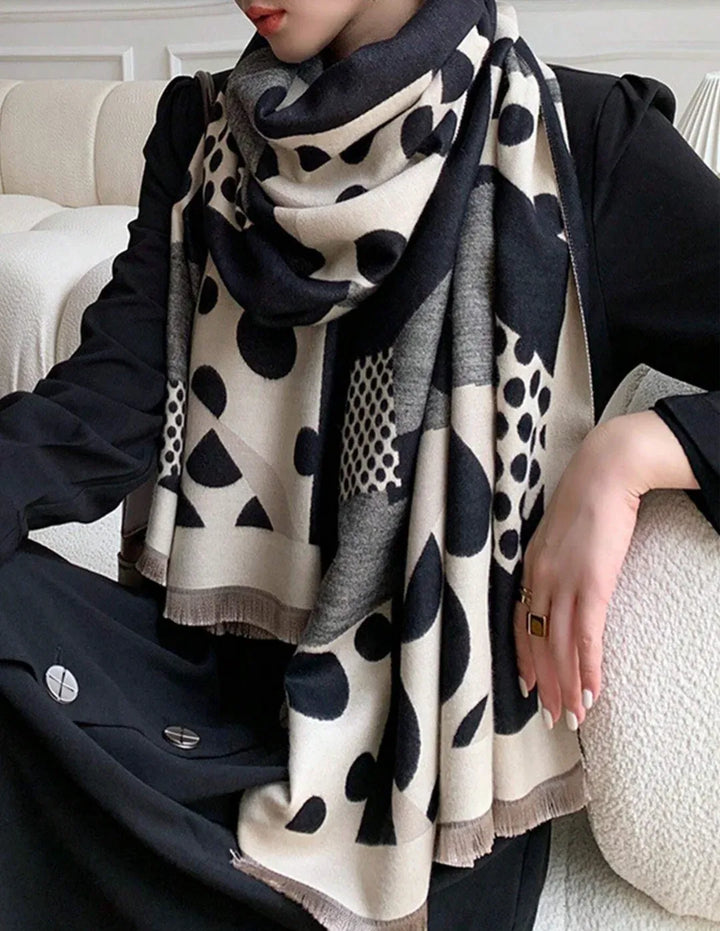 Gillespie | Women's Stylish Graphic Scarf - Color:Style 1;Length:69 inches