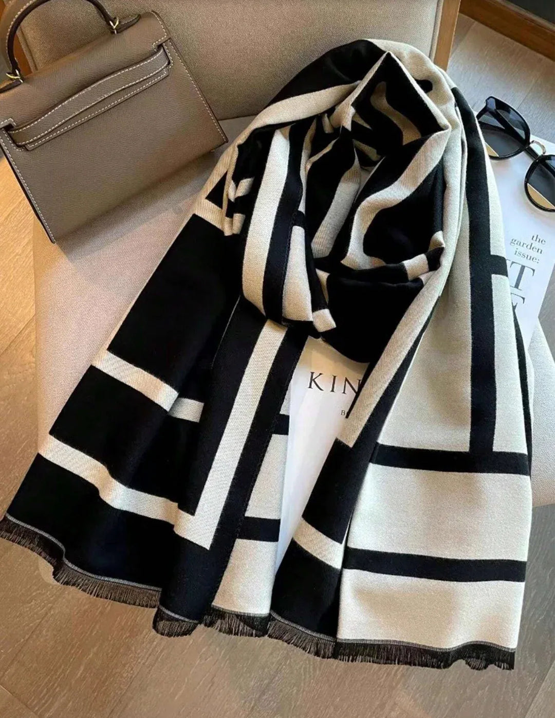 Gillespie | Women's Stylish Graphic Scarf - Color:Style 2;Length:69 inches