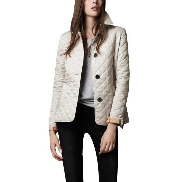 Gilmore | Women's Refined Silk Jacket - White