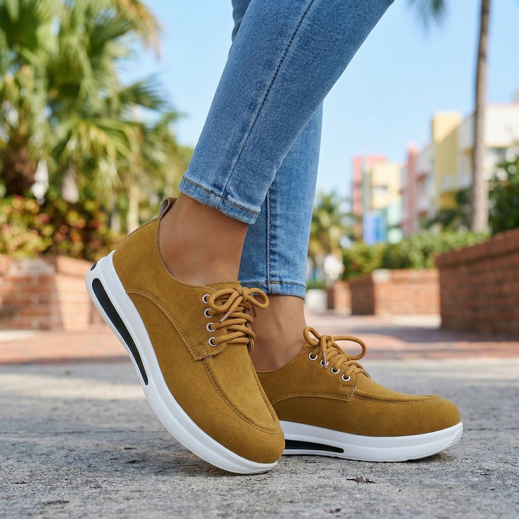 Ginger Aria Quinn Lace-Up Loafers 1