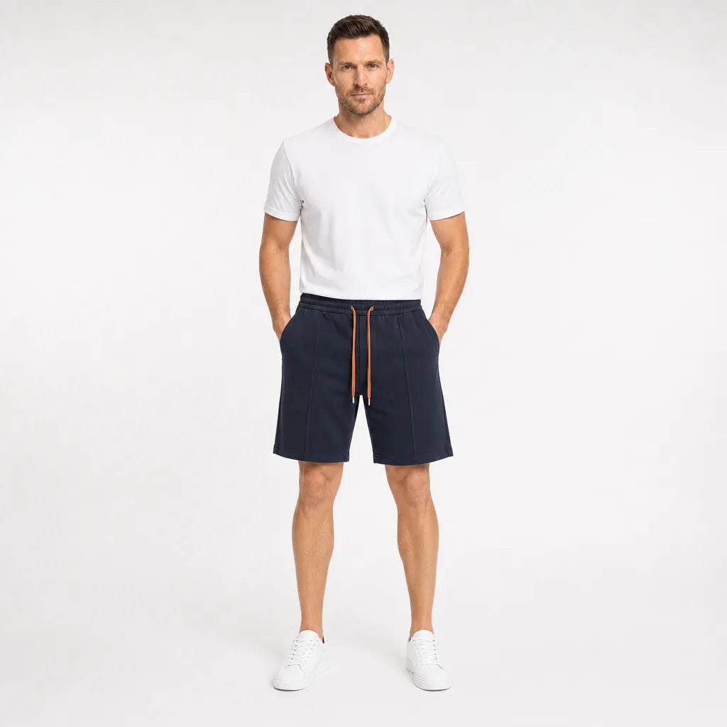 Men's Upton Pleated Drawstring Shorts