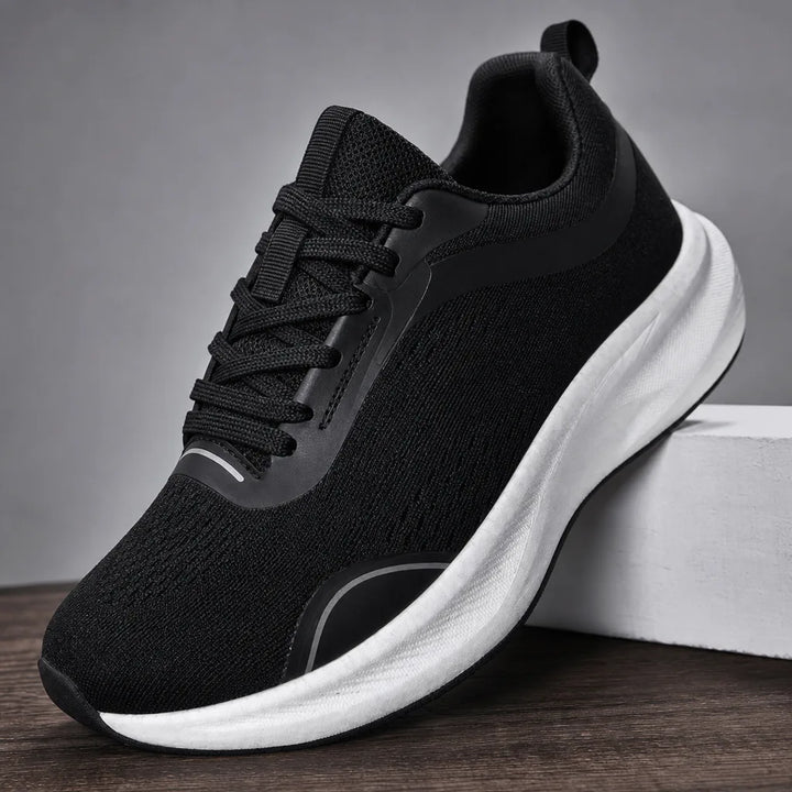 Men's Black Graham Wide-Fit Carbon Runners