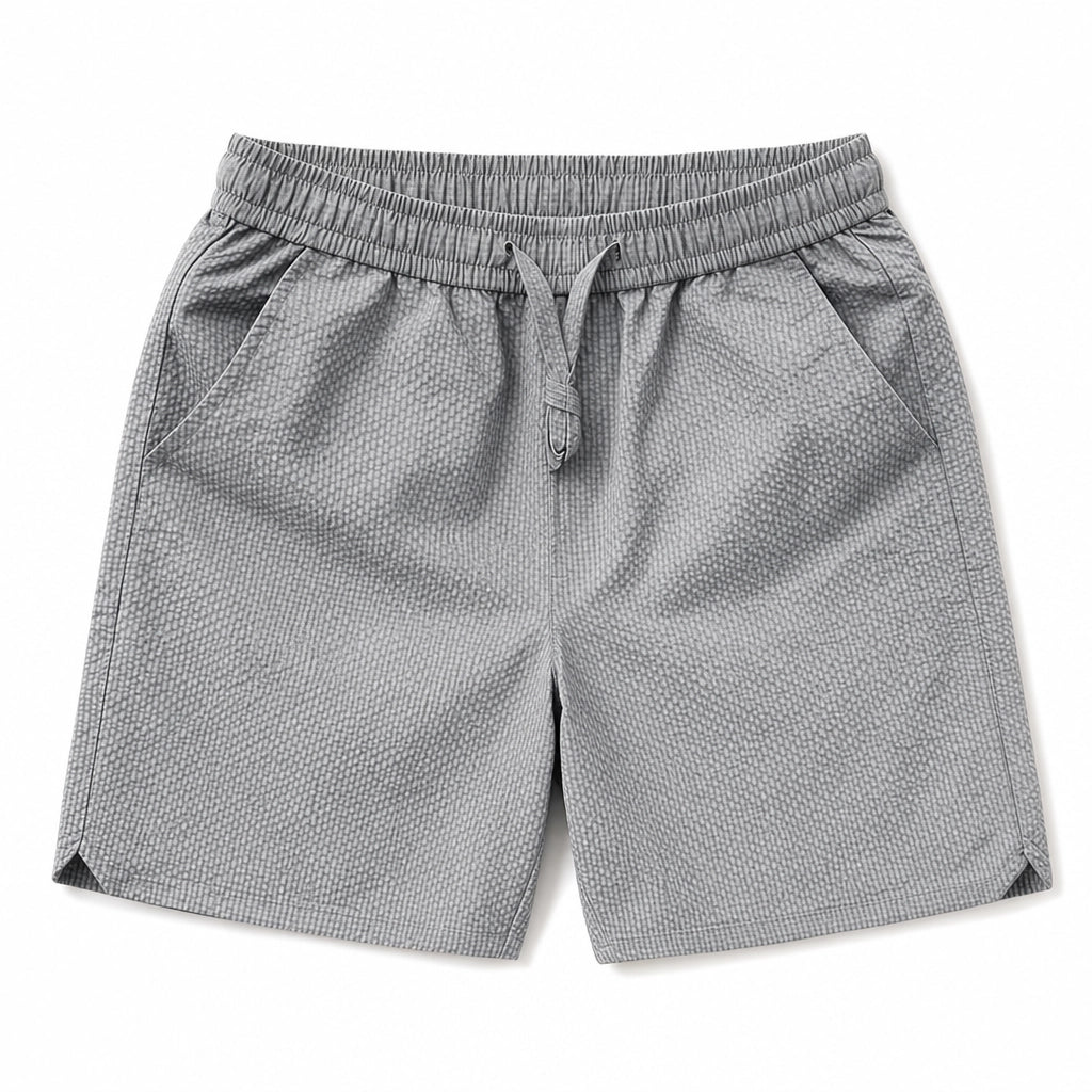 Nicolas Loose Fit Shorts - Color:Gray;Size:S
