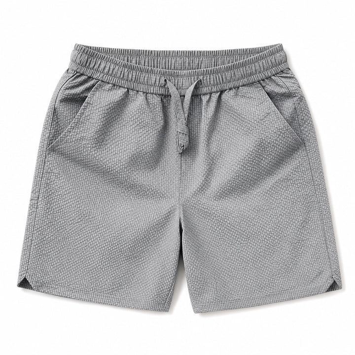 Nicolas Loose Fit Shorts - Color:Gray;Size:S