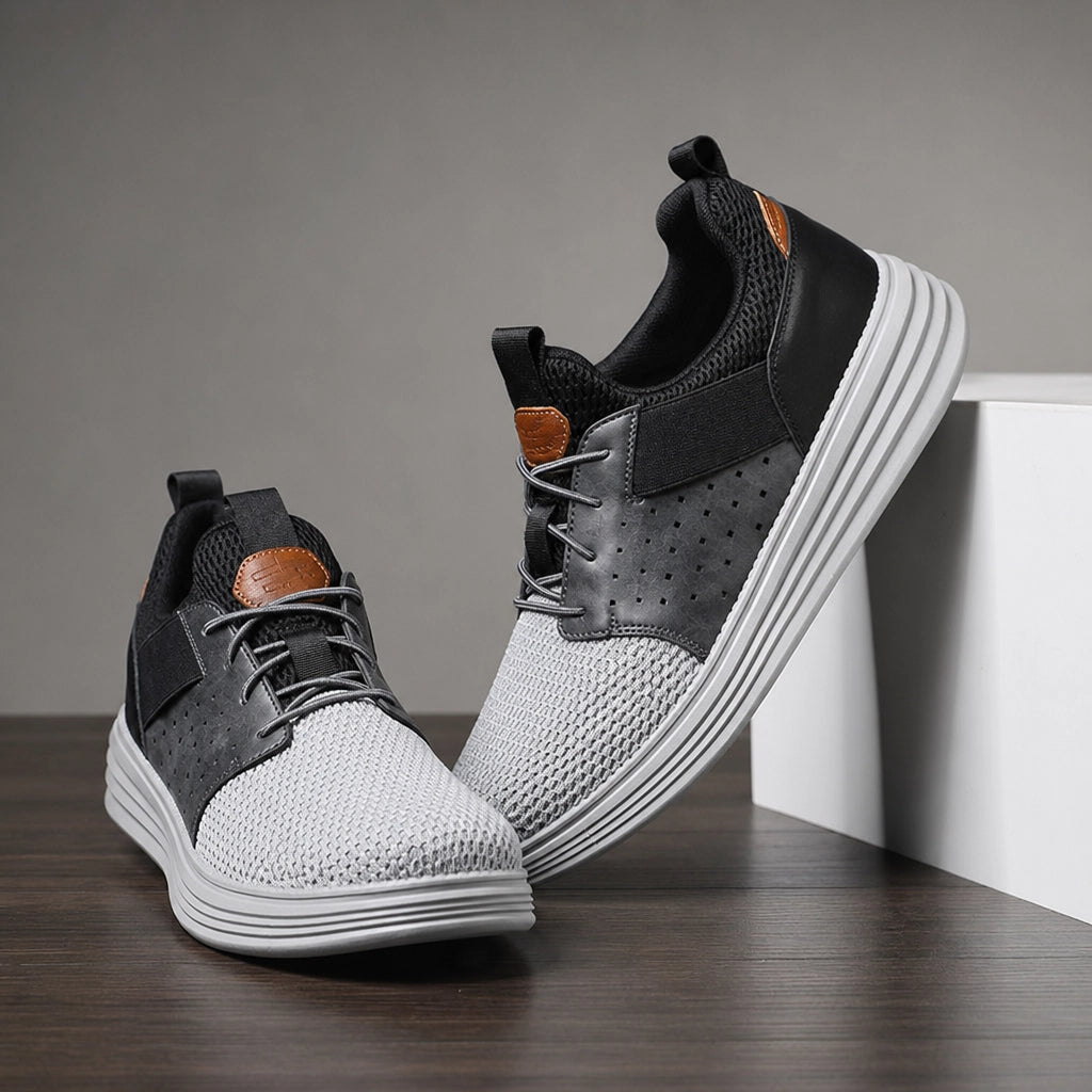 Paul Mesh Sneakers - Color:Gray;Size:39