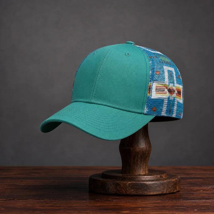 Grayson Mesh Cap - Color:Green;Size:Adjustable (56-58 cm)