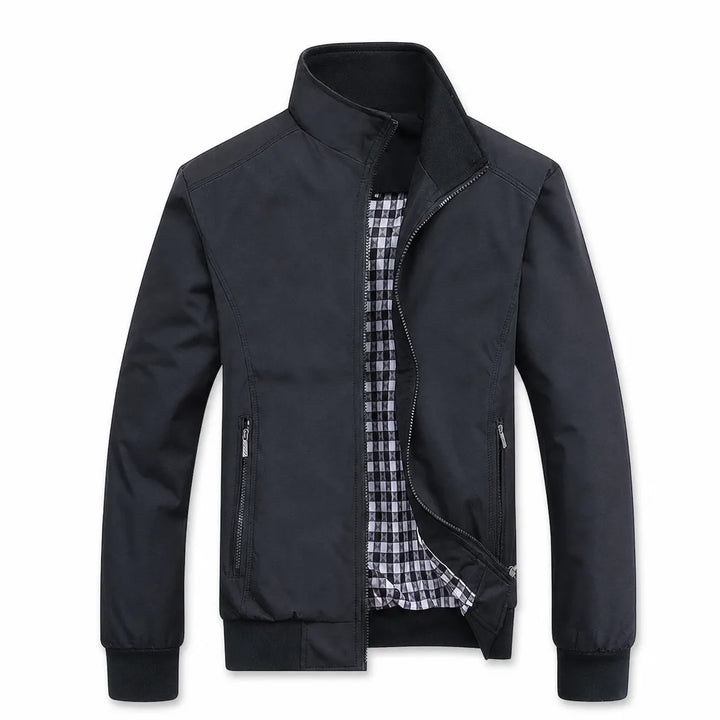 Greer Zip Bomber Jacket  - Color:Black;Size:S