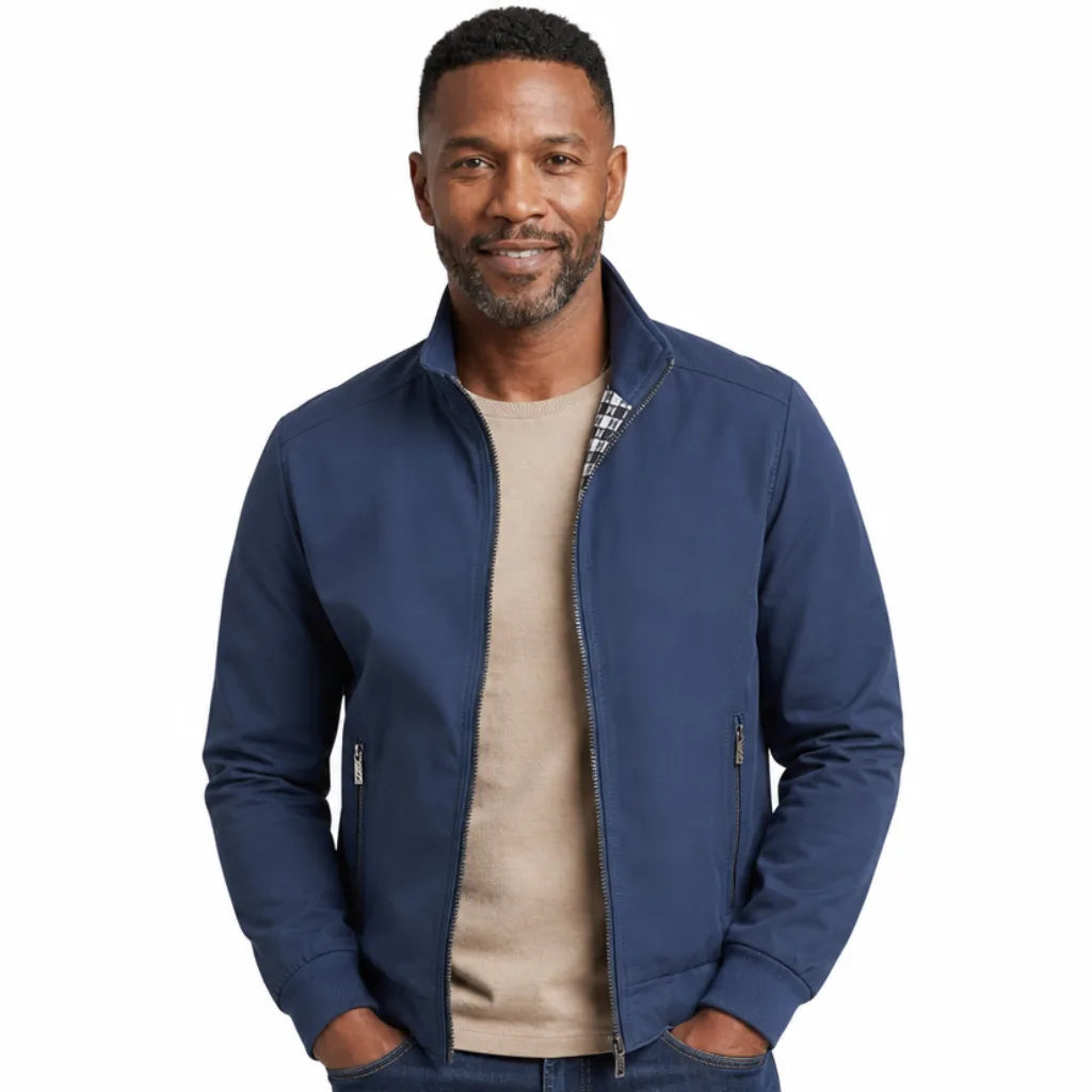 Men's Greer Zip Bomber Jacket