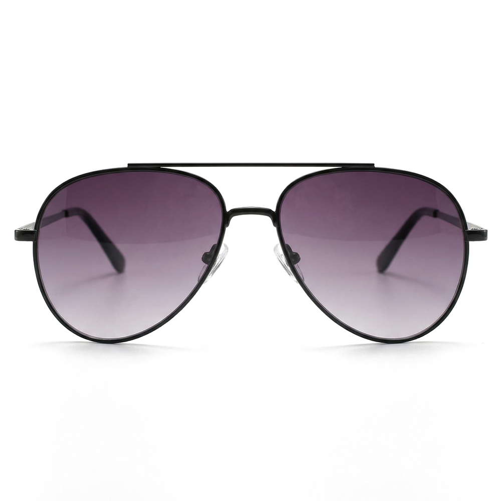 Gunmetal/Gradient Grey Hudson Half-Frame Shades 2