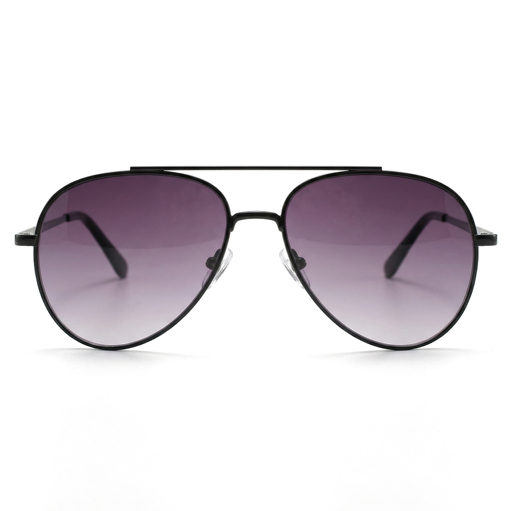 Gunmetal/Gradient Grey Hudson Half-Frame Shades 2