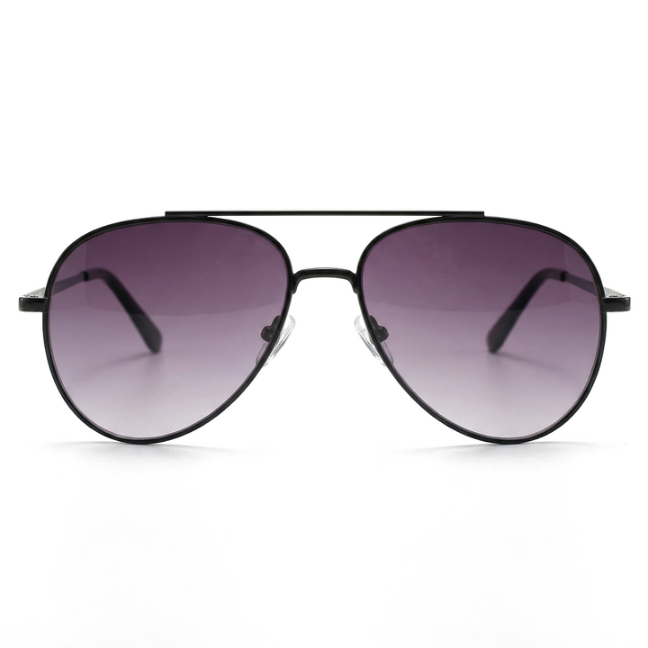 Gunmetal/Gradient Grey Hudson Half-Frame Shades 2