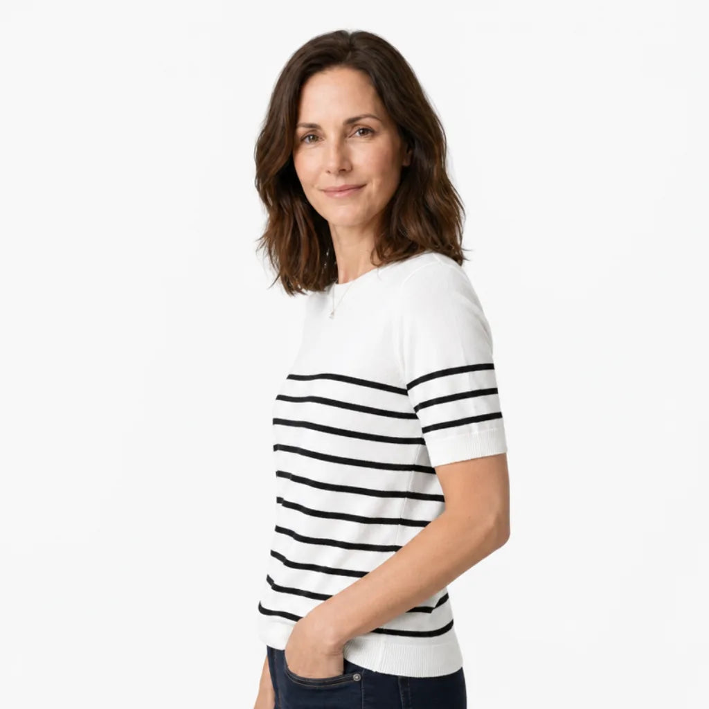 Women's Gilmore Striped Knit Tee
