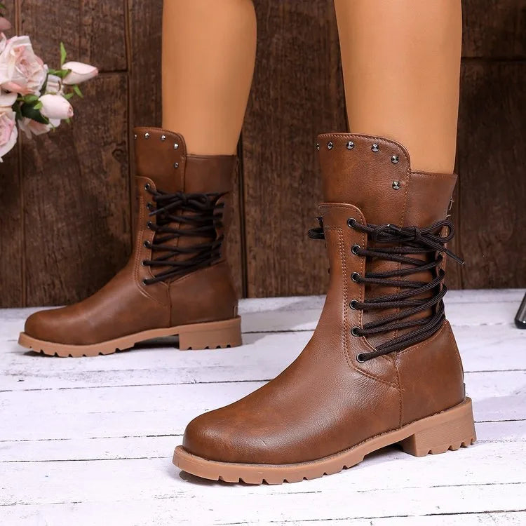 Women's Gwendolyn | Women's Mid Calf Orthopedic Boots