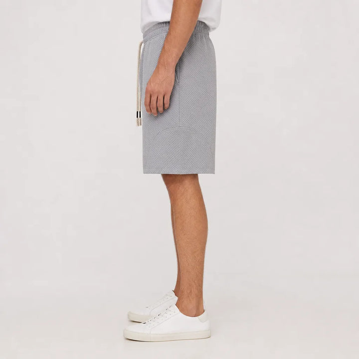 Men's Gray Bellamy Loose Drawstring Shorts