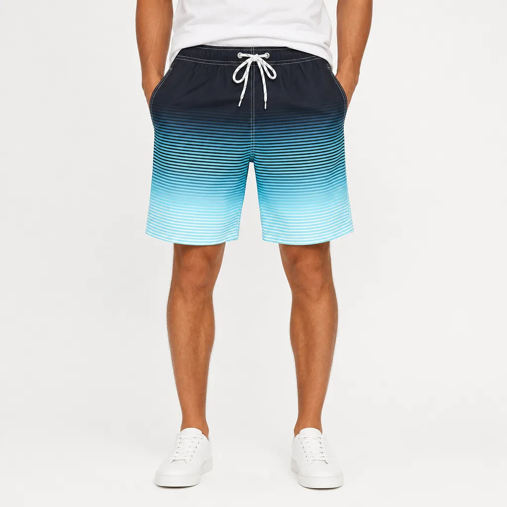 Men's STZWXD20243011Q Rhett Printed Beach Shorts