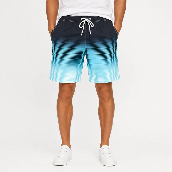 Men's STZWXD20243011Q Rhett Printed Beach Shorts
