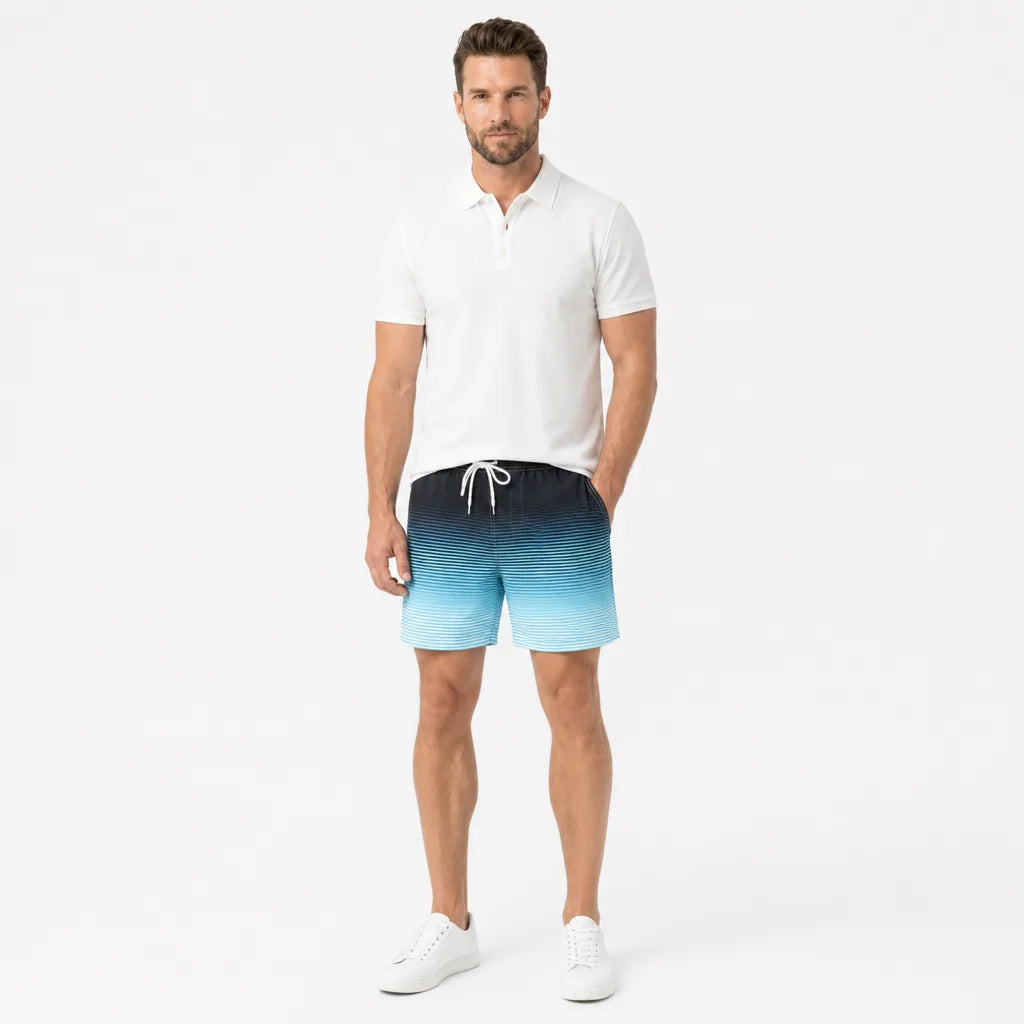 Men's Rhett Printed Beach Shorts
