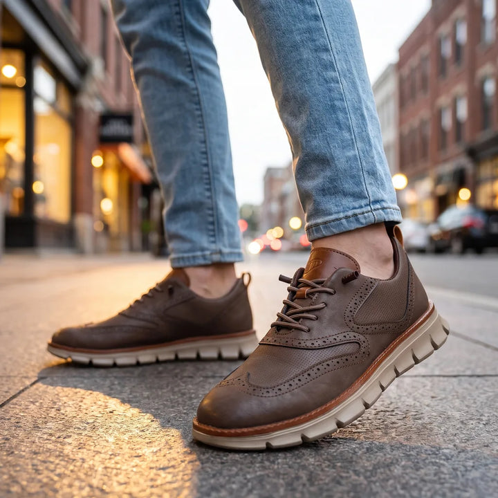 Men's Brown Hancock Breathable Sneakers